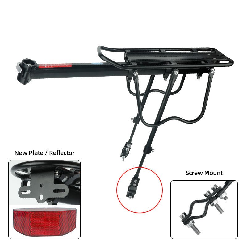 Universal Rear Luggage Cargo Rack - The Wright Bikes